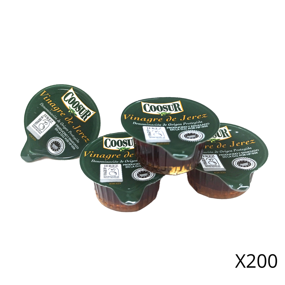 Vinagre de Jerez 200 Tarrinas de 10ml