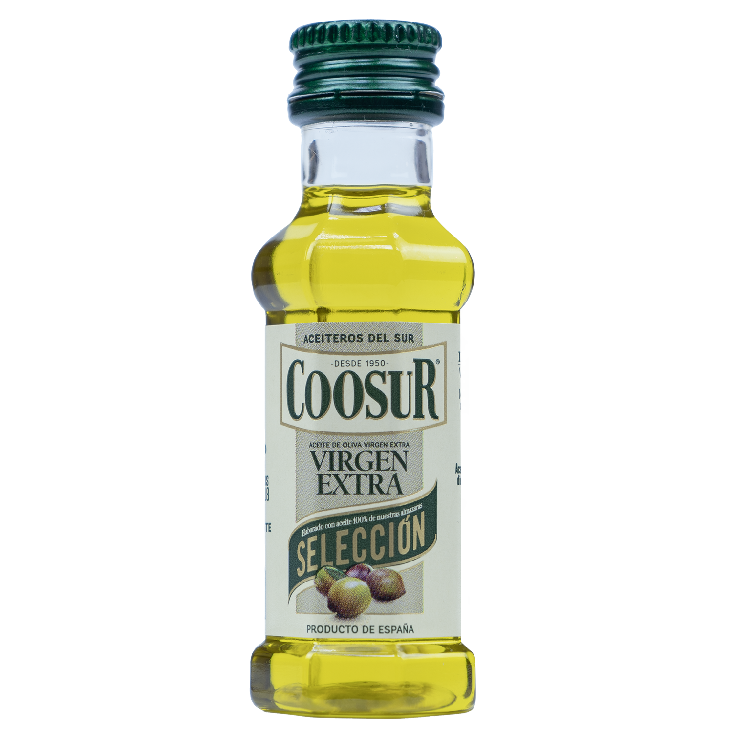 Caja de 300 uds miniaturas de aceite de oliva virgen extra 25 ml