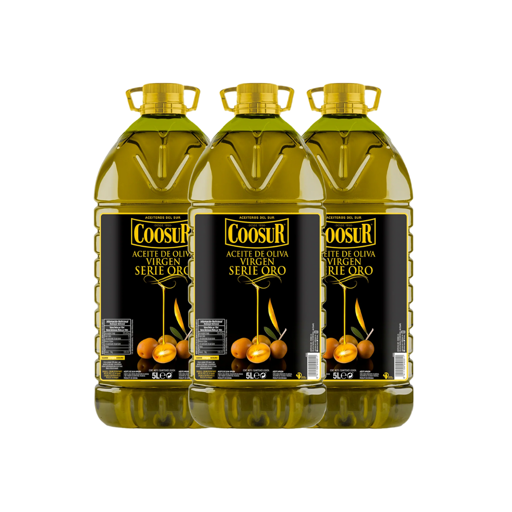 3X2 Aceite de oliva virgen Serie Oro 5L