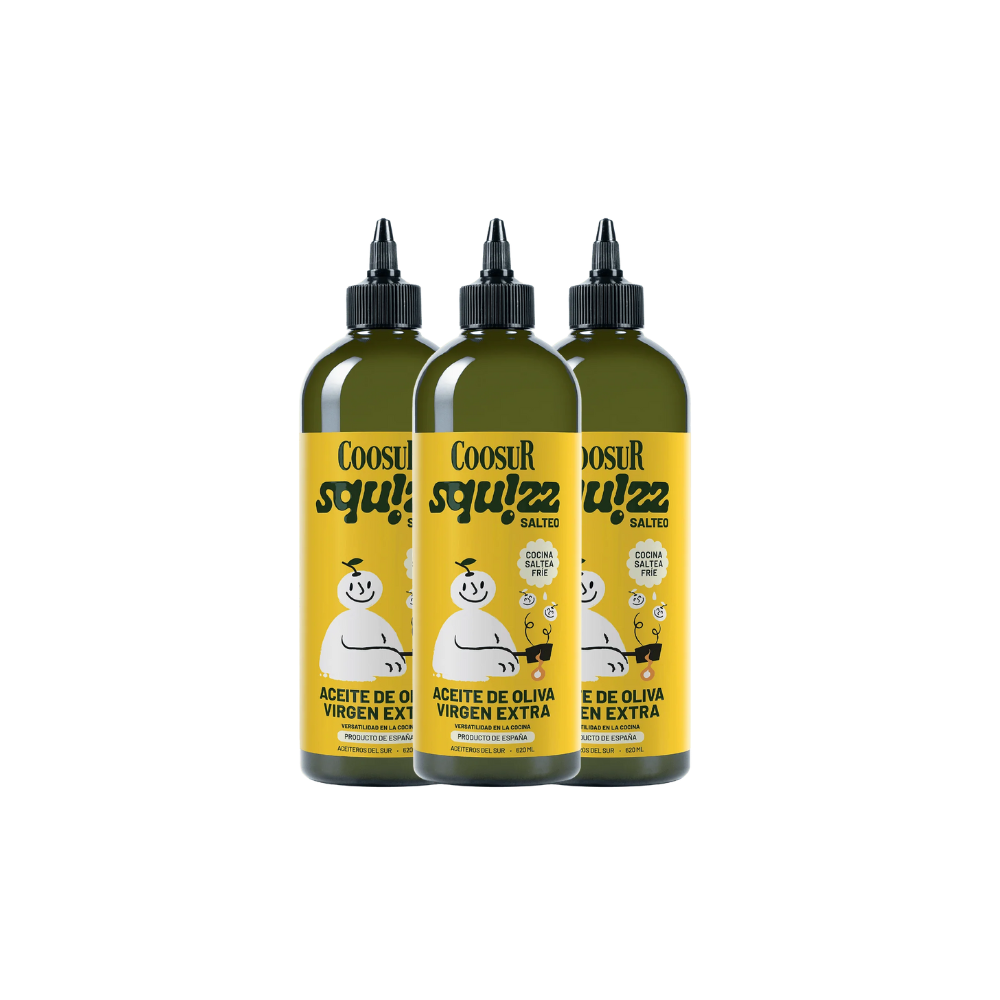 3X2 Coosur SQUIZZ 620ml