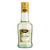 Ponti condimento balsámico bianco de vinagre de vino y mosto de uva botella 250 ml